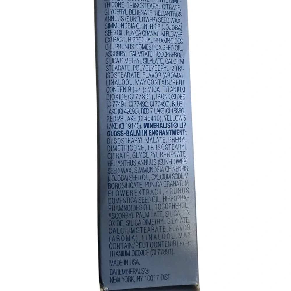 Bareminerals Shimmering Stars Mineralist Lip Gloss Balm Duo Enchantment/Wonder